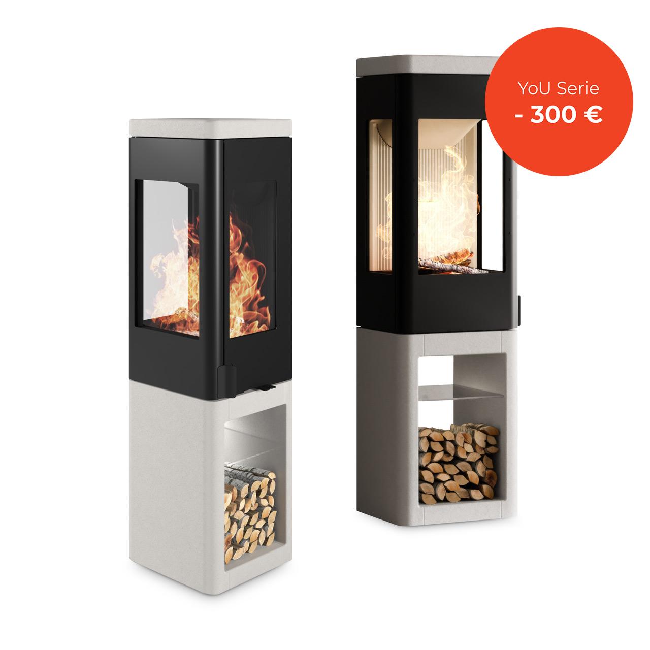 Kaminofen Nordpeis YoU Colorado White 7,3 kW