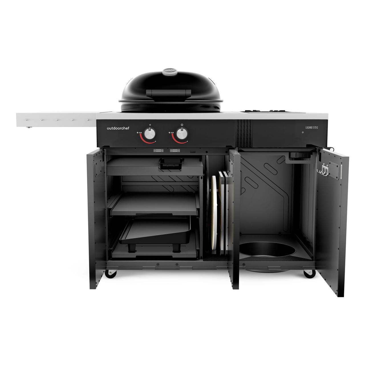 Outdoorküche Outdoorchef Lugano 570 G EVO II inkl. GRATIS Abdeckhaube