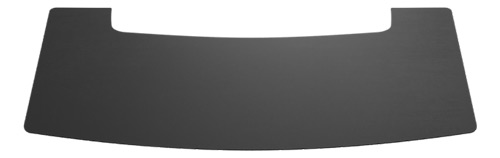Vorlegeplatte Stahl, Schwarz (115x50x0,2 cm)