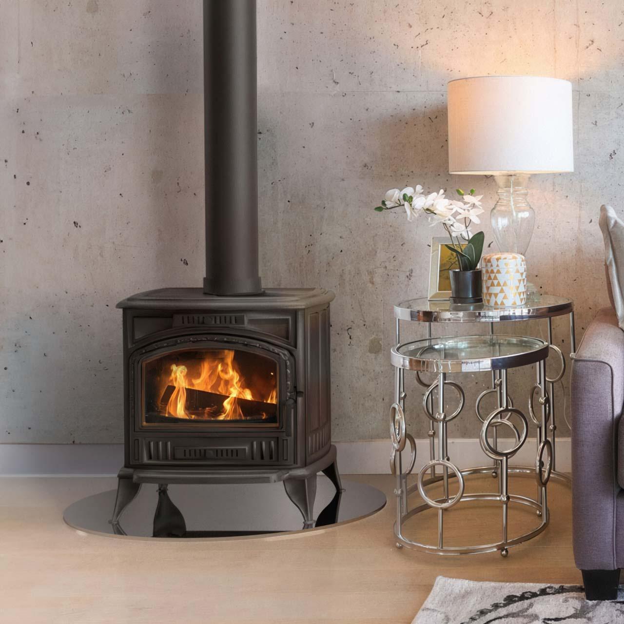 Kaminofen Kratki Koza K6 Eco 6,5 kW - Ausführung Rauchrohranschluss: 130 mm