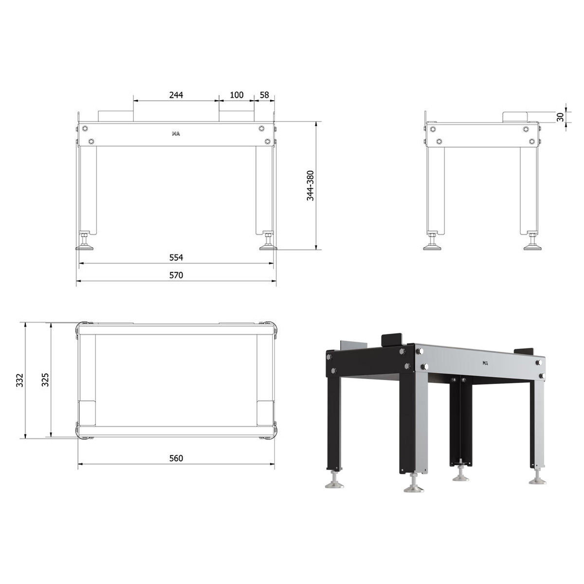 Traggestell (Art. 7048534)