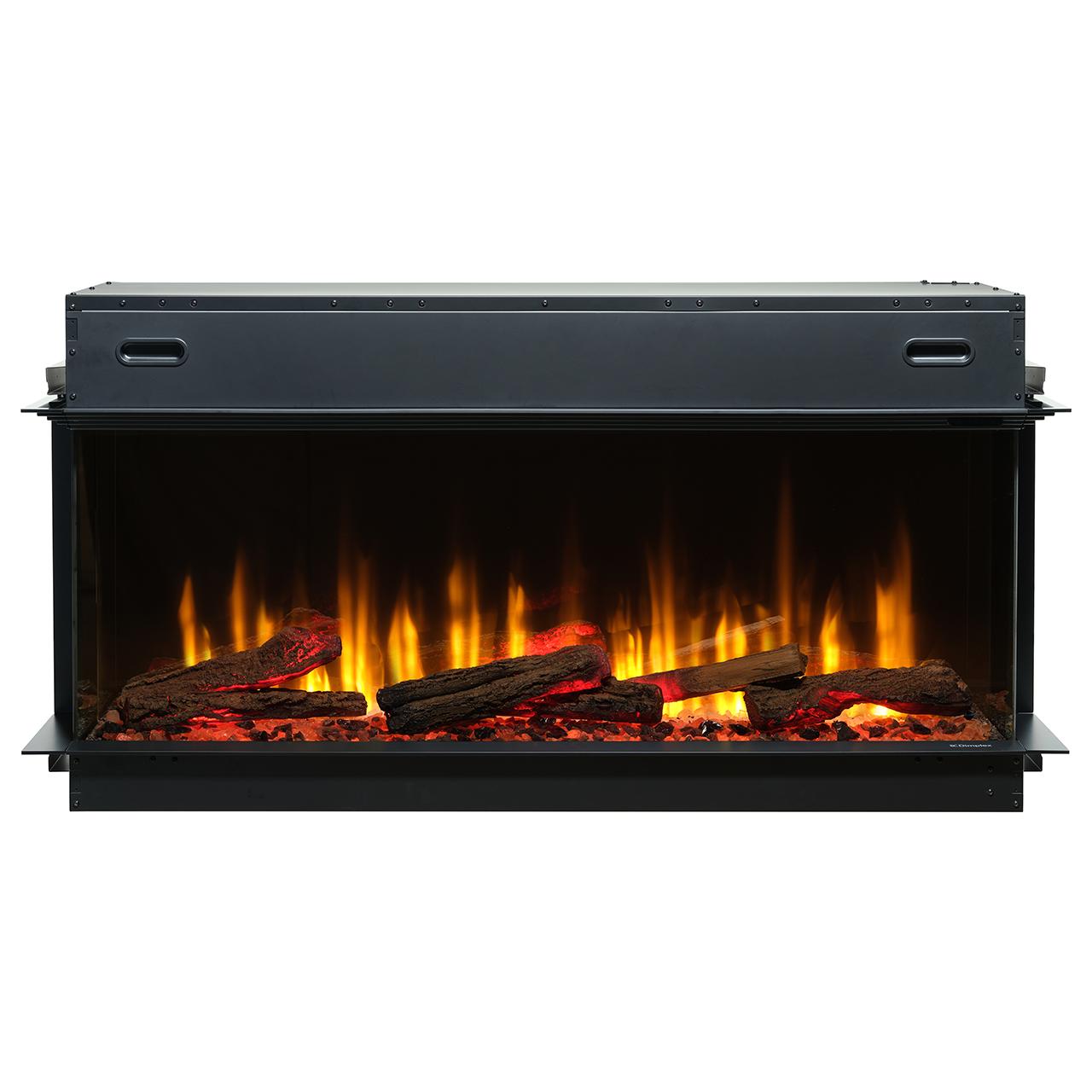 Dimplex Ignite Ultra 50 Elektrokamin - 3-seitiger Einbau, Optiflame Flammen, App-Steuerung & Soundeffekt