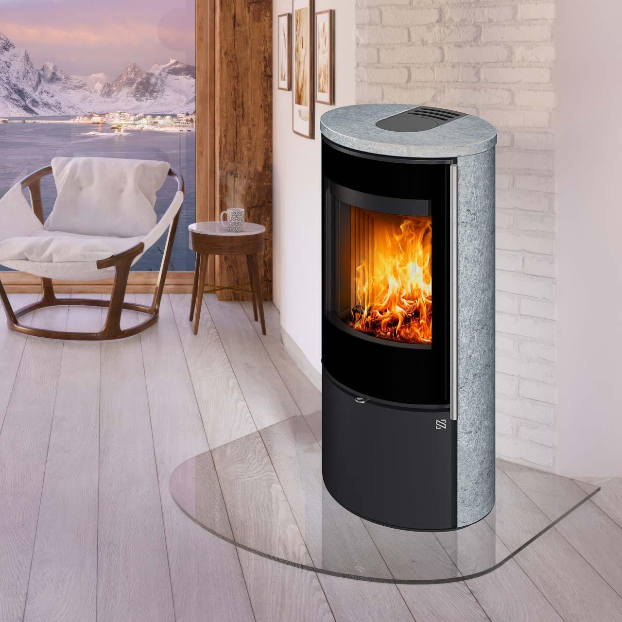 Kaminofen Nordenger Verdal 20 Naturstein 5 kW