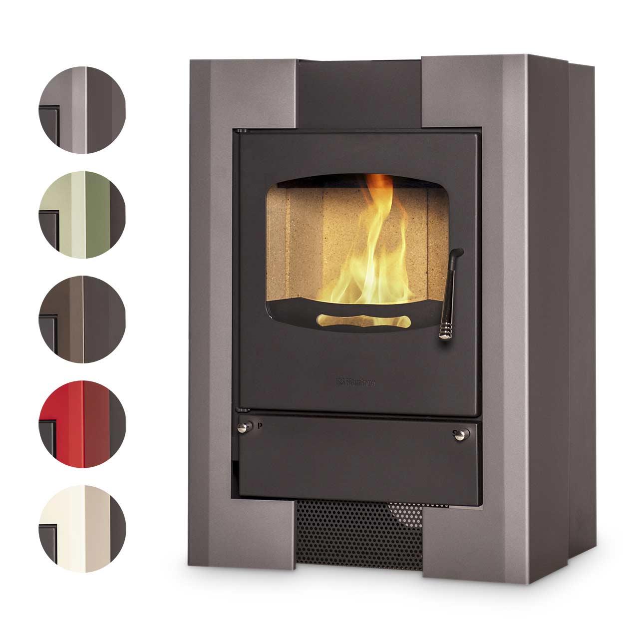 Kaminofen HS Flamingo Espo I 9 kW - Farbe: Olive