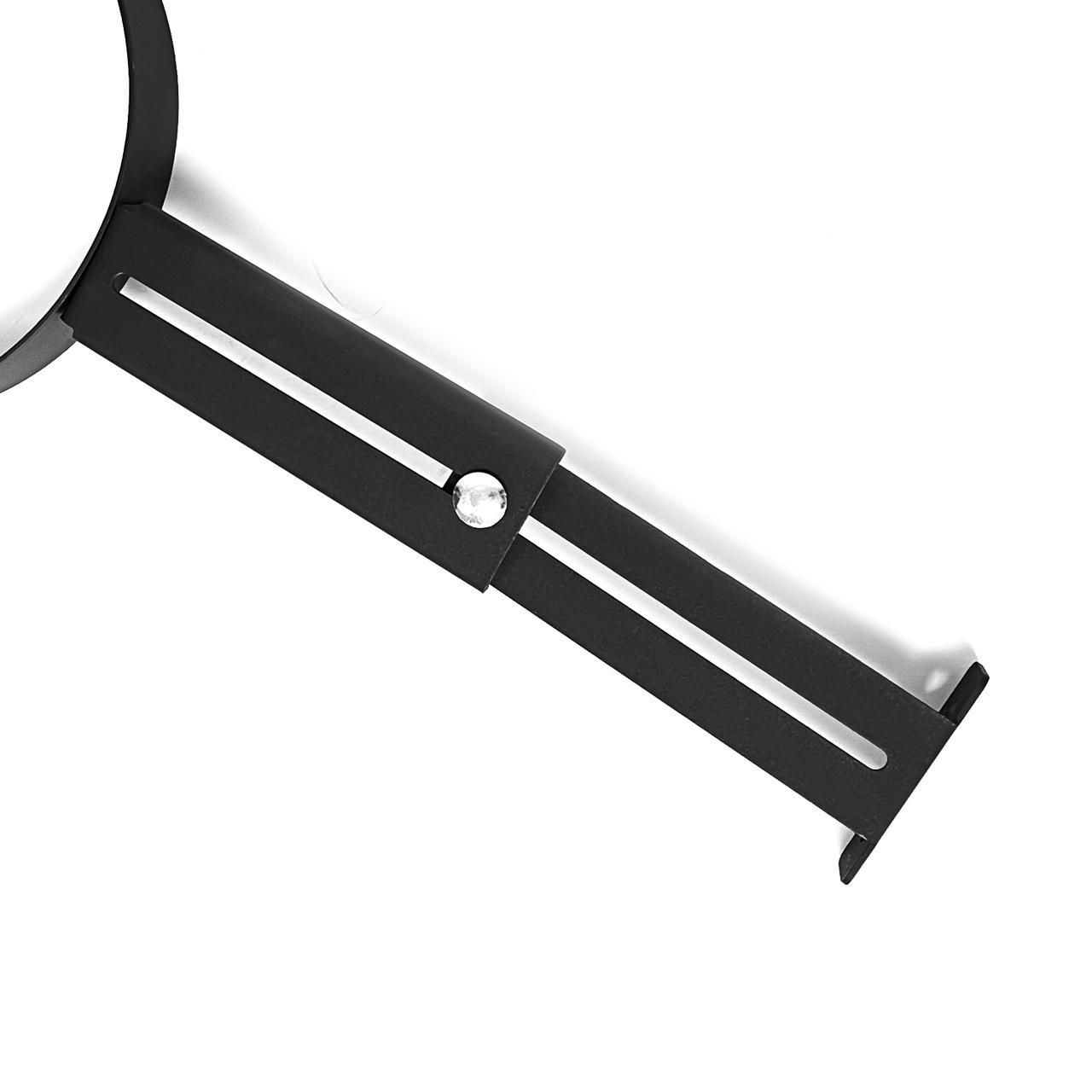 Ofenrohr Rohrhalter DN 180 mm Schwarz