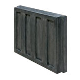 Feuerraumauskleidung Schwarz