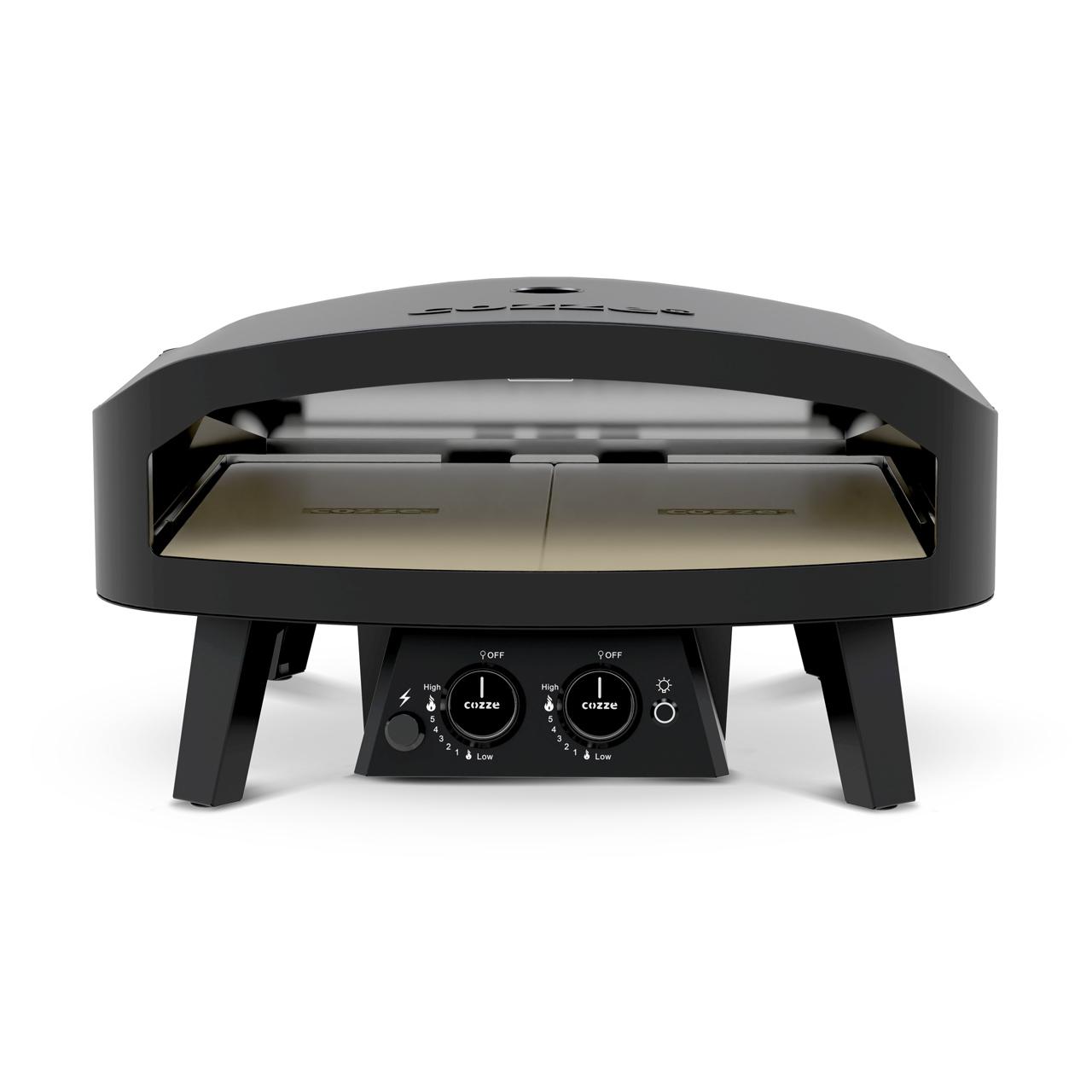 Gas Pizzaofen Cozze 24 Zoll Black Edition XXL Pizza bis 60 cm