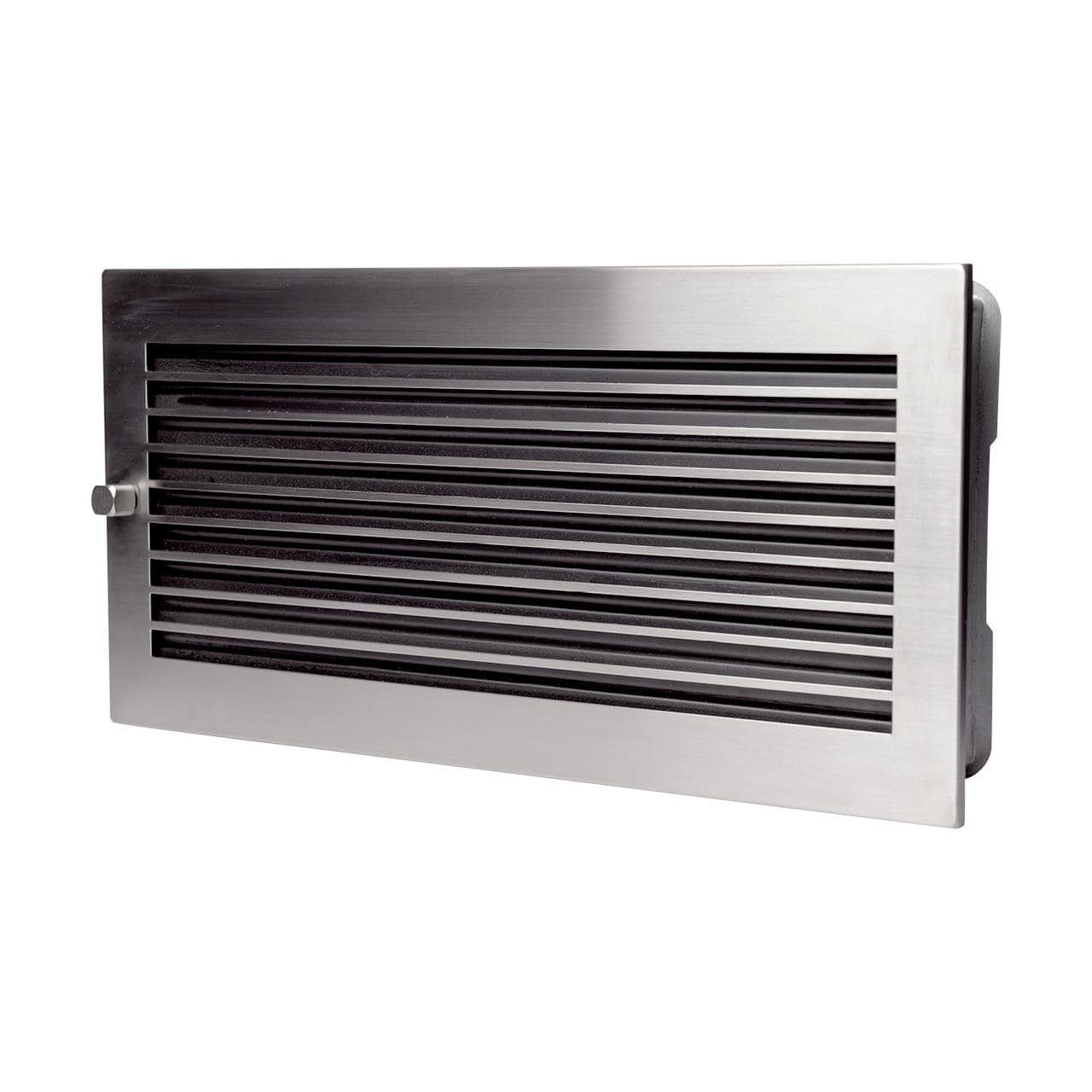 Lüftungsgitter CB-Tec Warmluftgitter Edelstahl modern - Ausführung: 45x23 cm
