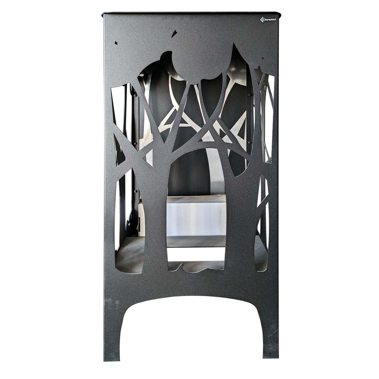 B-Ware - Ethanol Kamin Kratki FOXTROT/CZARNY/TUV