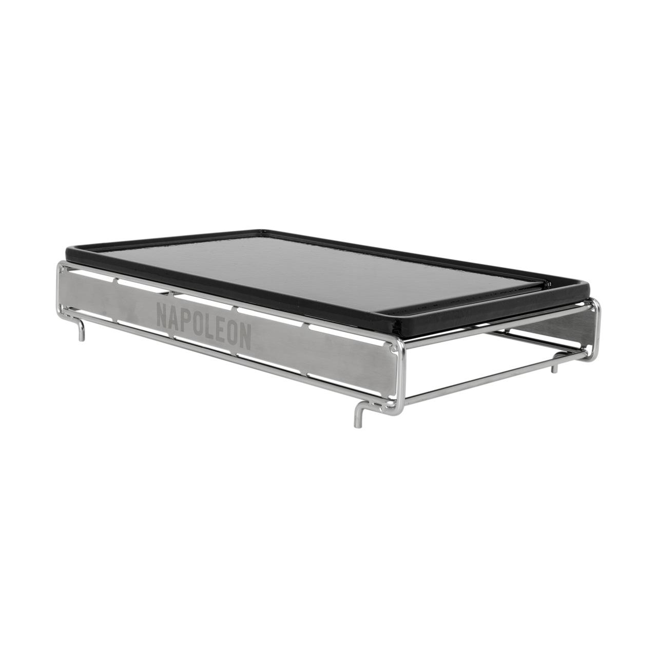 B-Ware - Grillzubehör Napoleon Gusseisen Grillplatte für SIZZLE ZONE Groß, Plancha für Rogue SE-, PRO- und Prestige-Grills