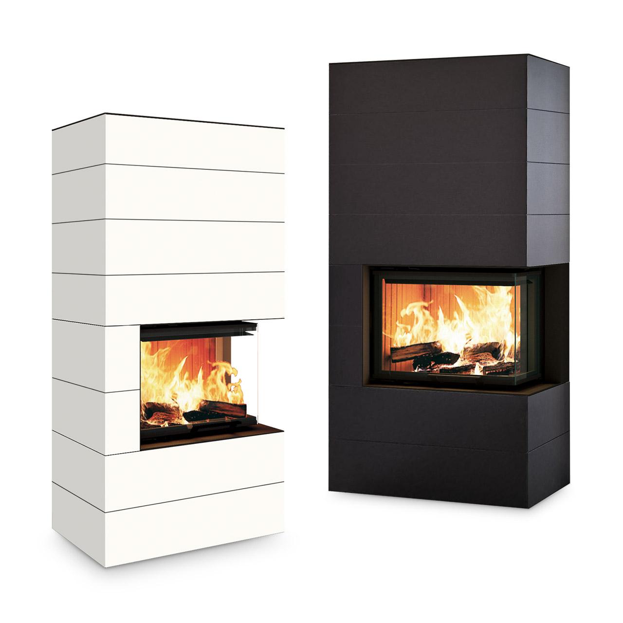 Kaminofen Neocube C10 Black & White Edition 7,8 kW - Ausführung: C10 Nero satin