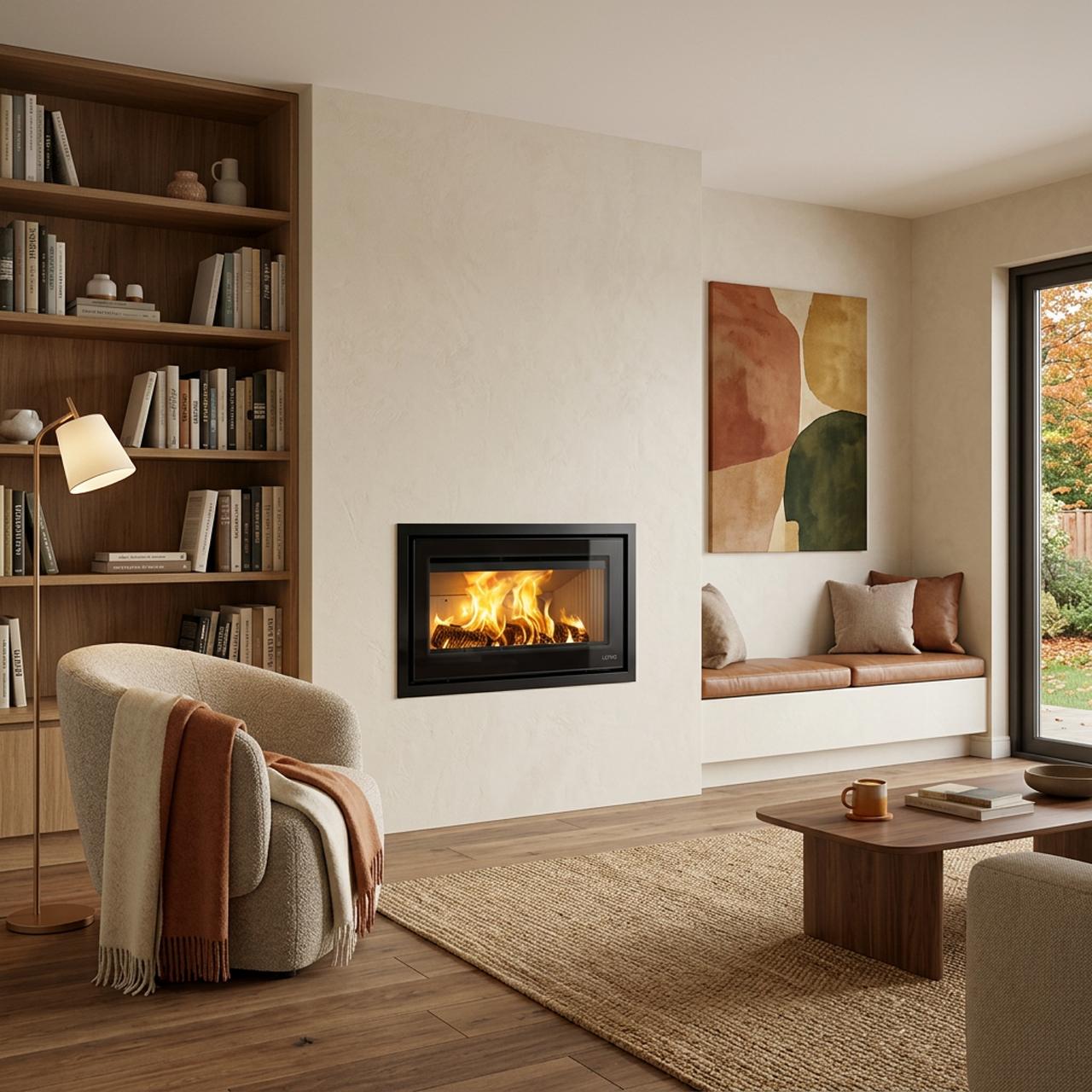 Kamineinsatz Lotus H470W Black Magic