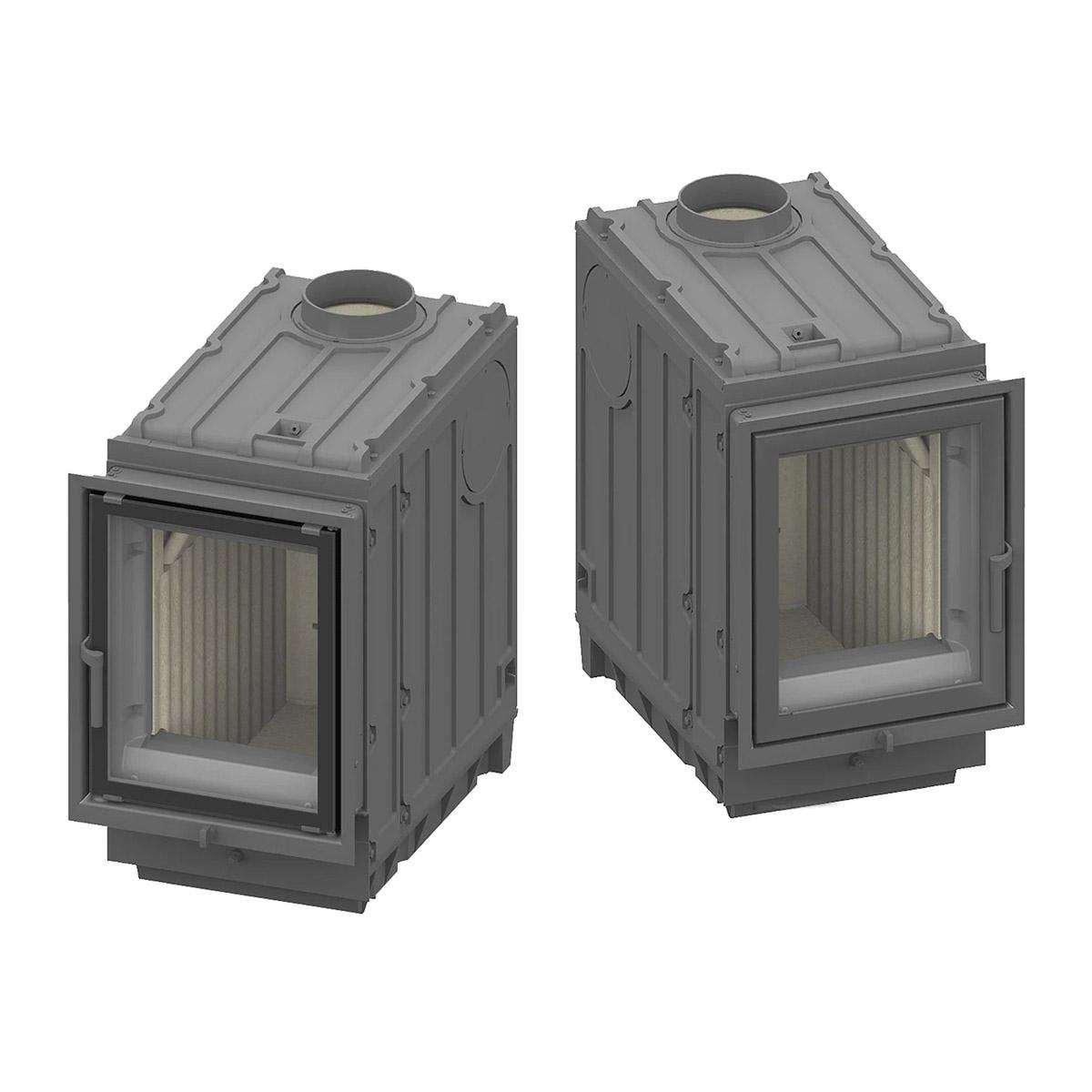 Kachelofeneinsatz Schmid Profi K 12 mit 12 kW