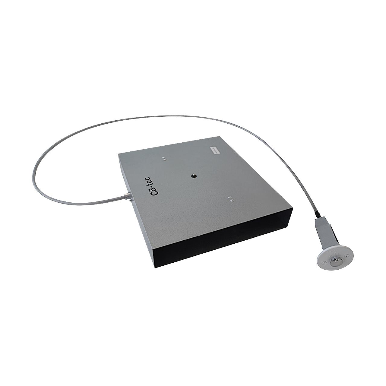 CB-tec Flachkanal 80 mm Klappe mit Bowdenzug und Stellgriff - Ausführung: 1-fache Kanalführung 135 x 80 mm