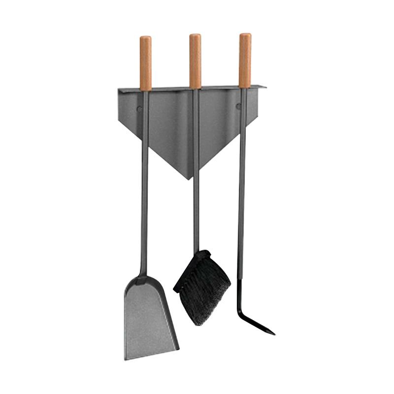 3-teiliges Wand- Kaminbesteck günstig online kaufen