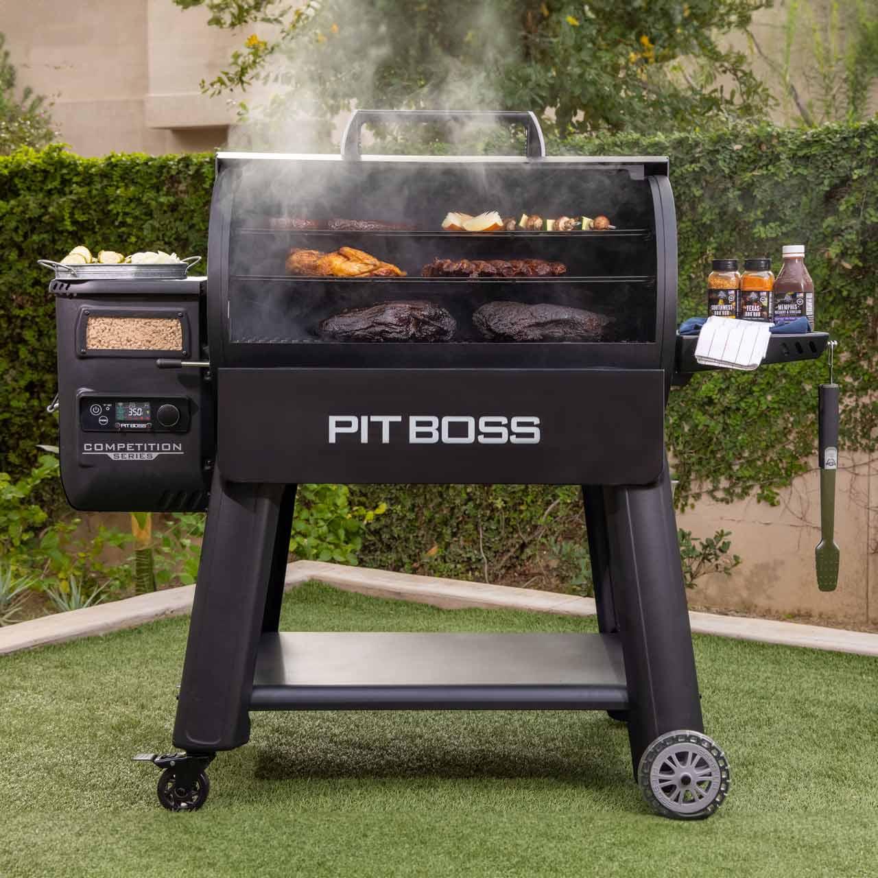 Pelletgrill Pit Boss Competition Series 1600, Wi-Fi® & Bluetooth® Pelletsmoker & Grill