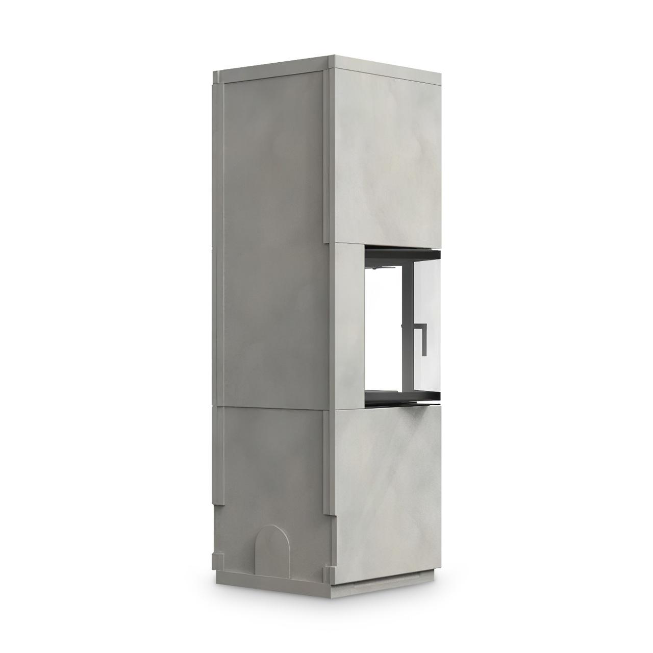 Kaminbausatz Camina S3 mit 7 kW - Türausführung: schwenkbar, Türanschlag rechts