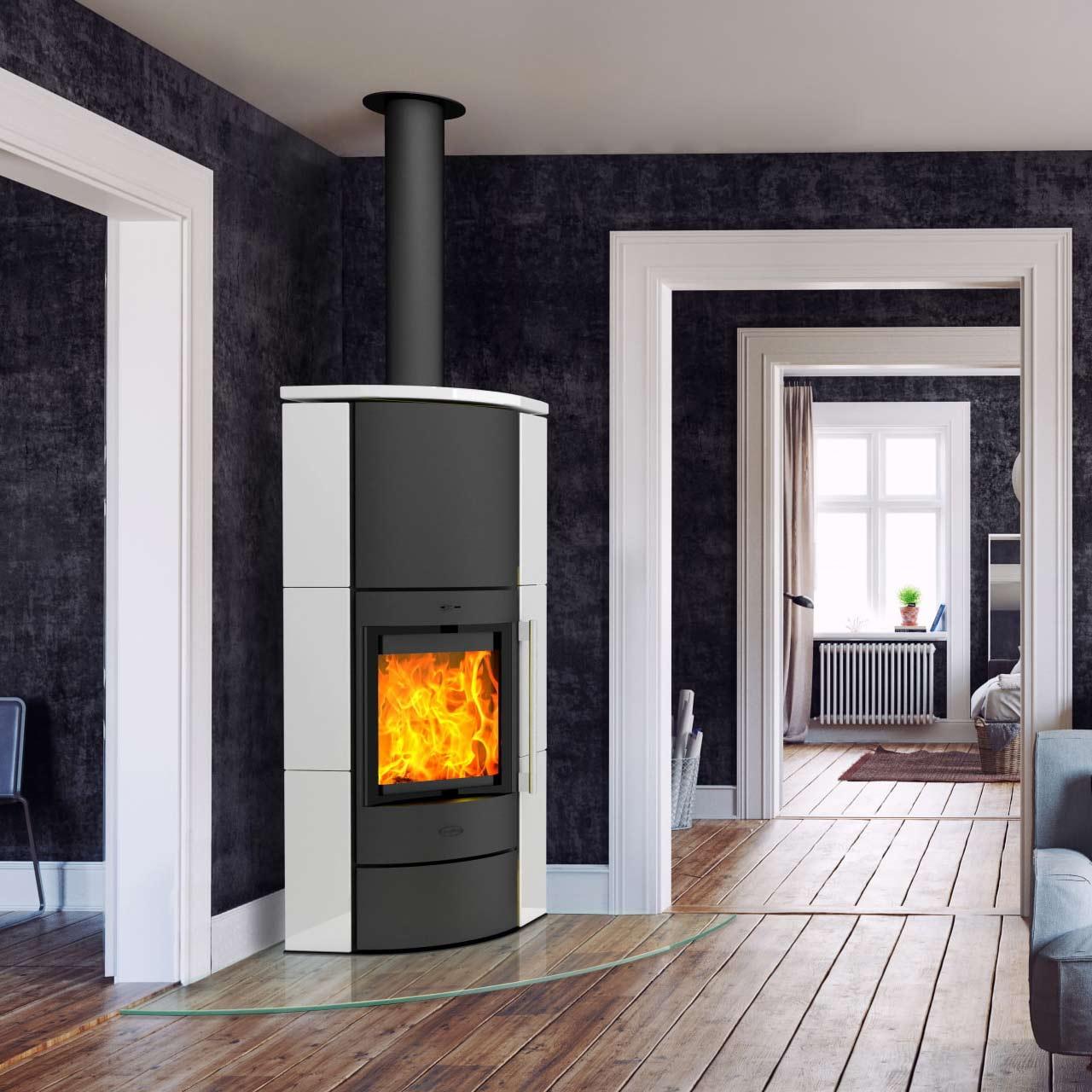 Kaminofen Fireplace Adelaide Keramik 6 kW
