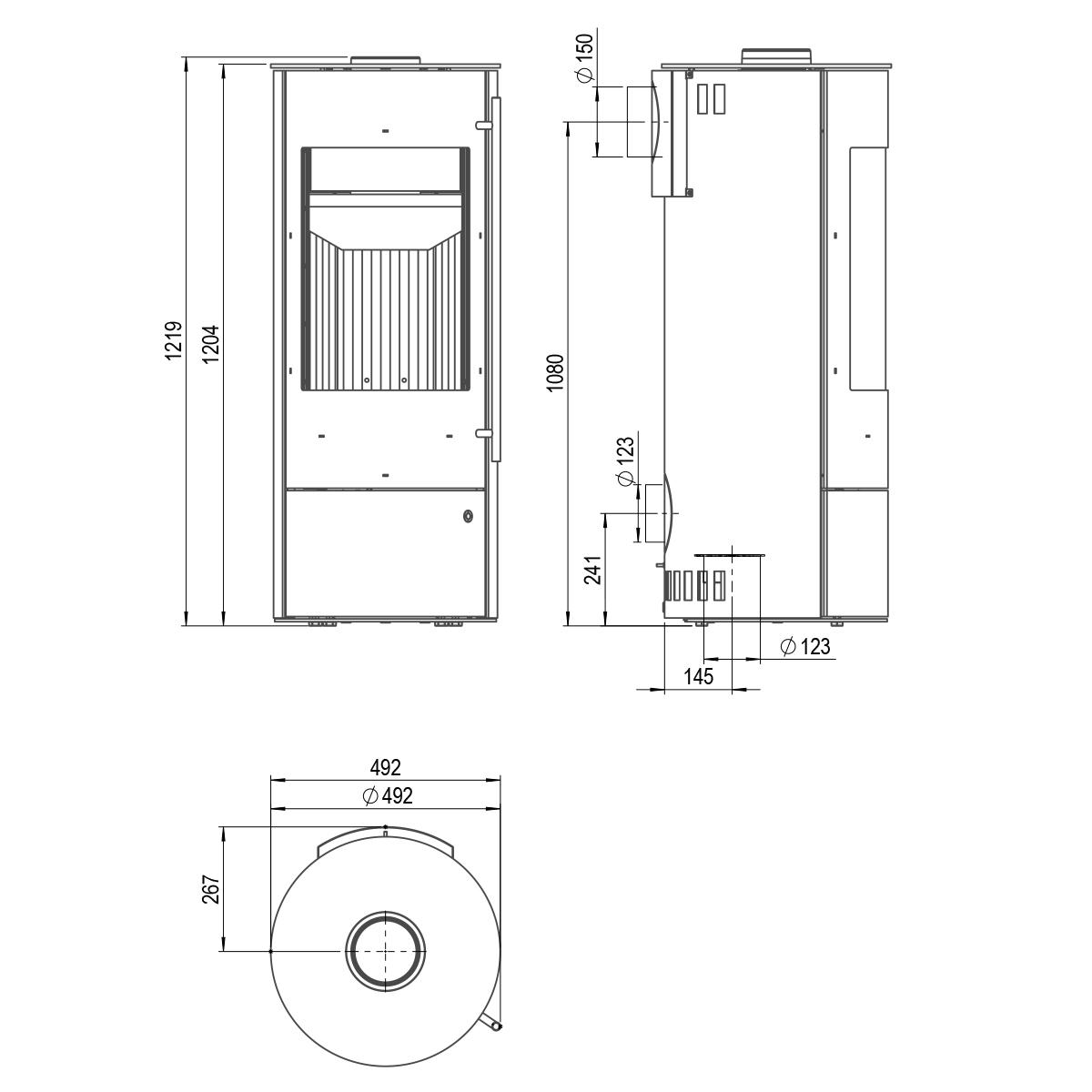 Kaminofen Olsberg Muna 6 kW