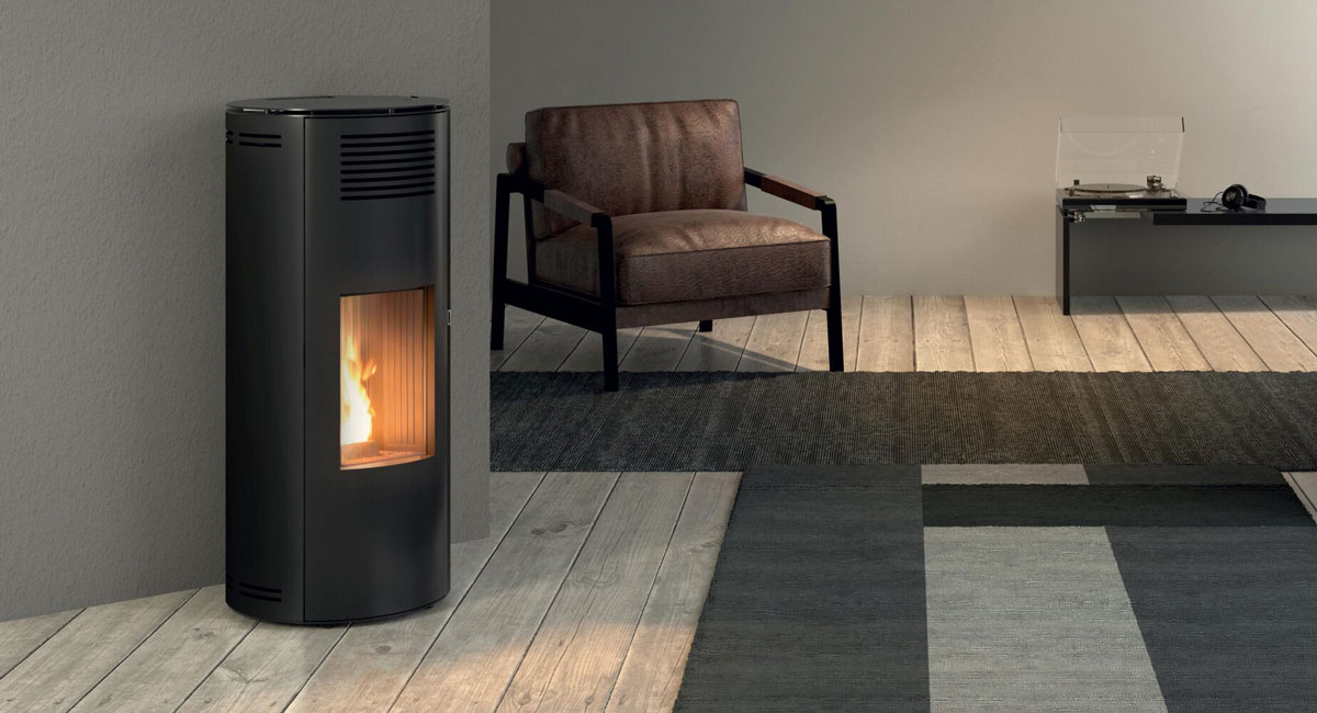 Montagebeispiel Pelletofen RED Minta Air 8 S2 Montagebeispiel