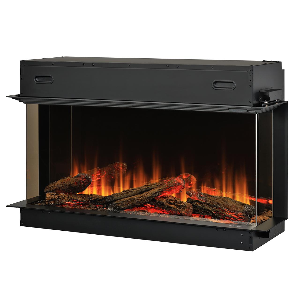 Dimplex Ignite Ultra 40 Elektrokamin - 3-seitiges Flammenerlebnis mit Optiflame Technologie und App Steuerung