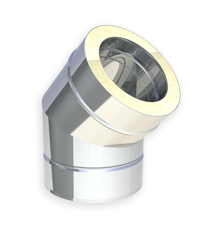 Jeremias DW Bogen - Winkel: 90° - für Schornstein-Innendurchmesser: 150mm