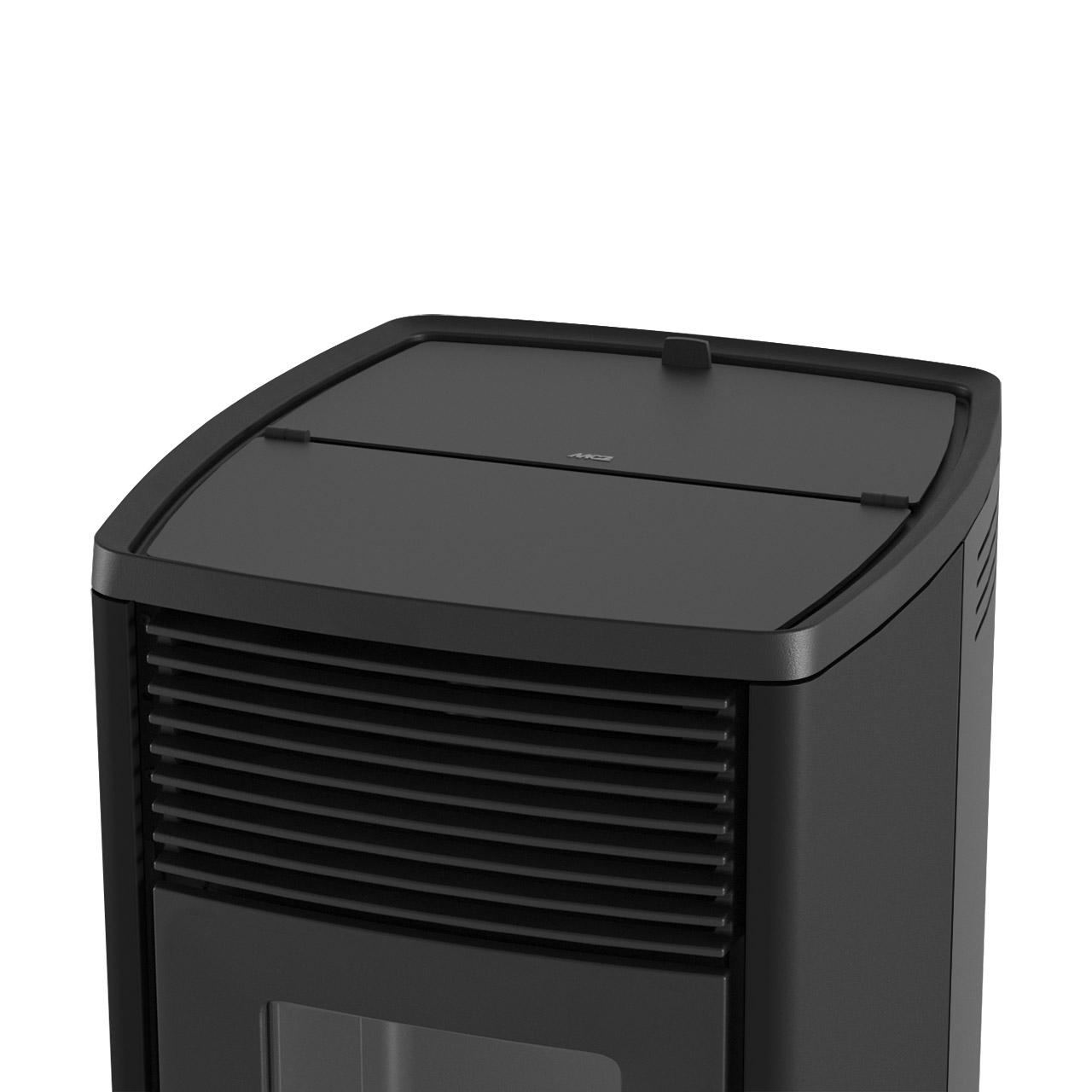 Pelletofen MCZ Ego Comfort Air 10 R 10 kW - Ausführung: Dark metal_308