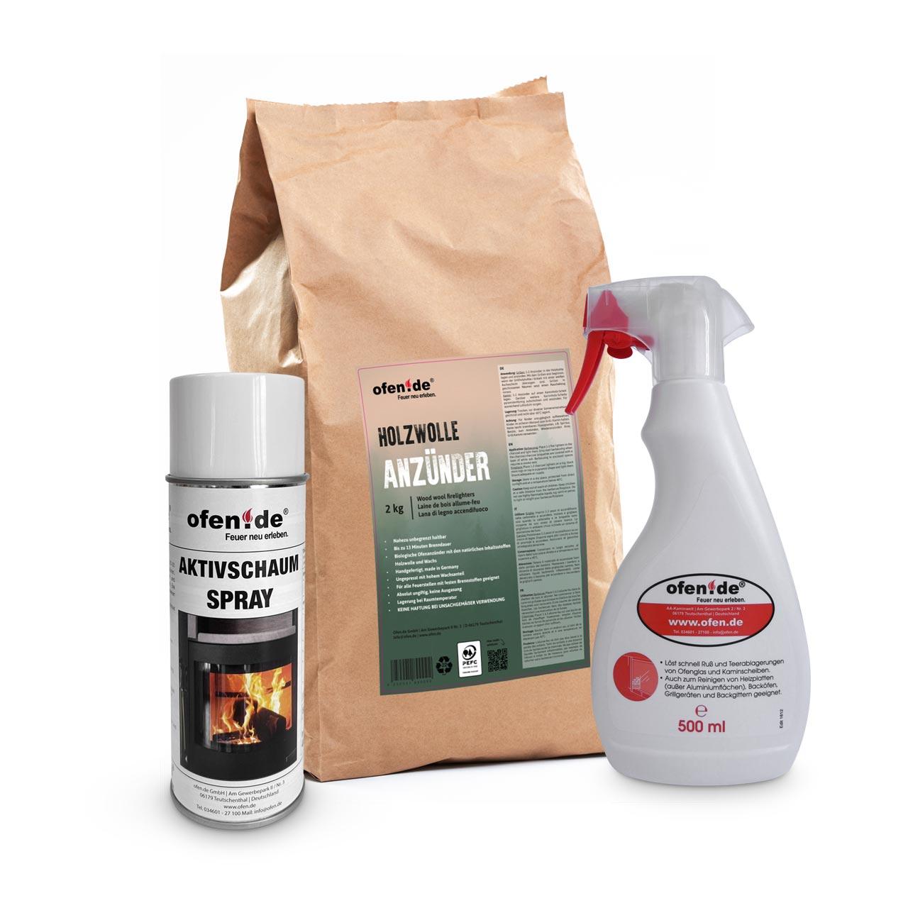 Kaminzubehör Ofen.de Starter-Kit Holzofen