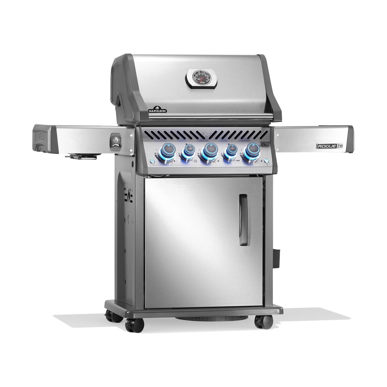 Gasgrill Napoleon Rogue PRO-S 425 Edelstahl mit Edelstahlrosten (2026) Bundle inkl. 2 Unterschränke