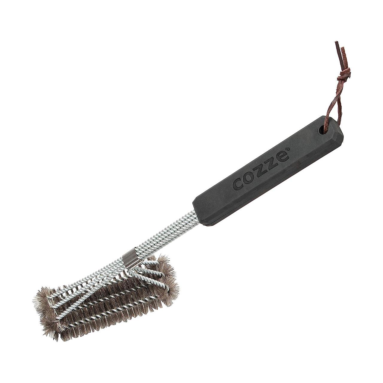 Grillzubehör Cozze Grill Reinigungsbürste mit Stahlborsten 40 cm