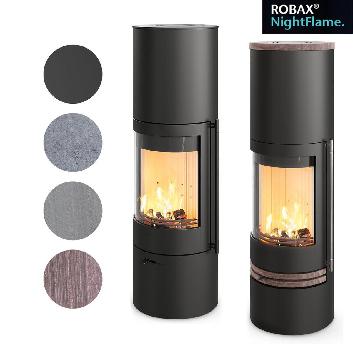 Kaminofen Lotus Orbis 3 Robax NightFlame 5 kW