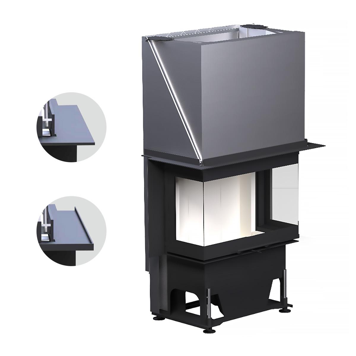 Kamineinsatz CB-Tec P200h 8,5 kW