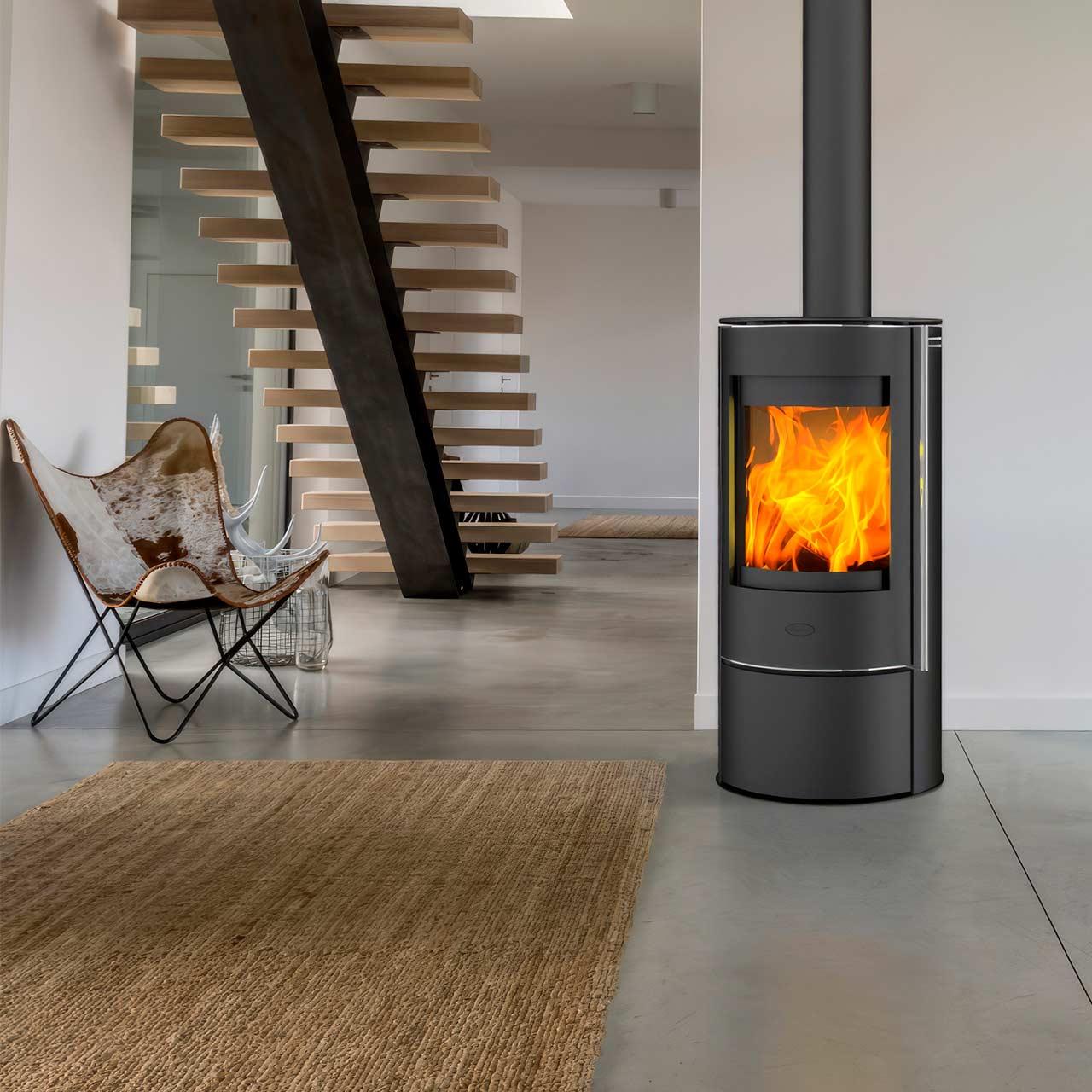 Kaminofen Fireplace Rondale Stahl 5 kW