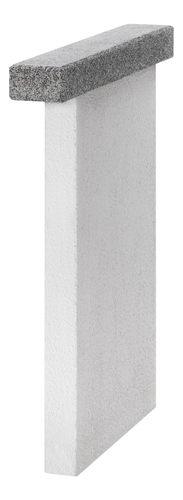 Seitliche Halterung, grau