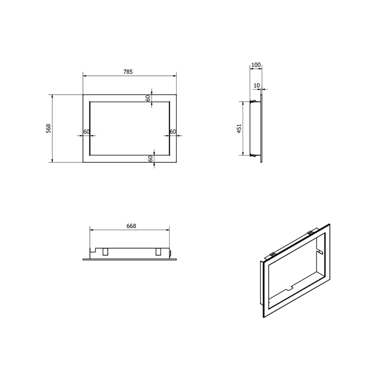 Blendrahmen (Art. 7054105)