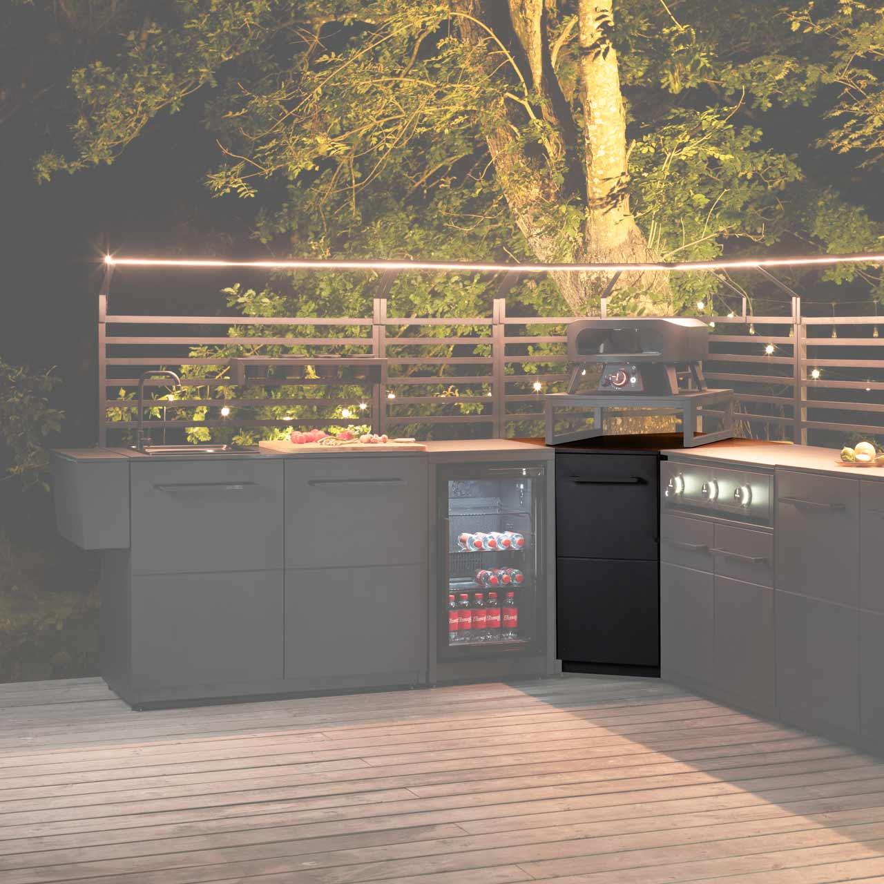 Outdoorküche Cozze Elements Eckmodul für Außenküche