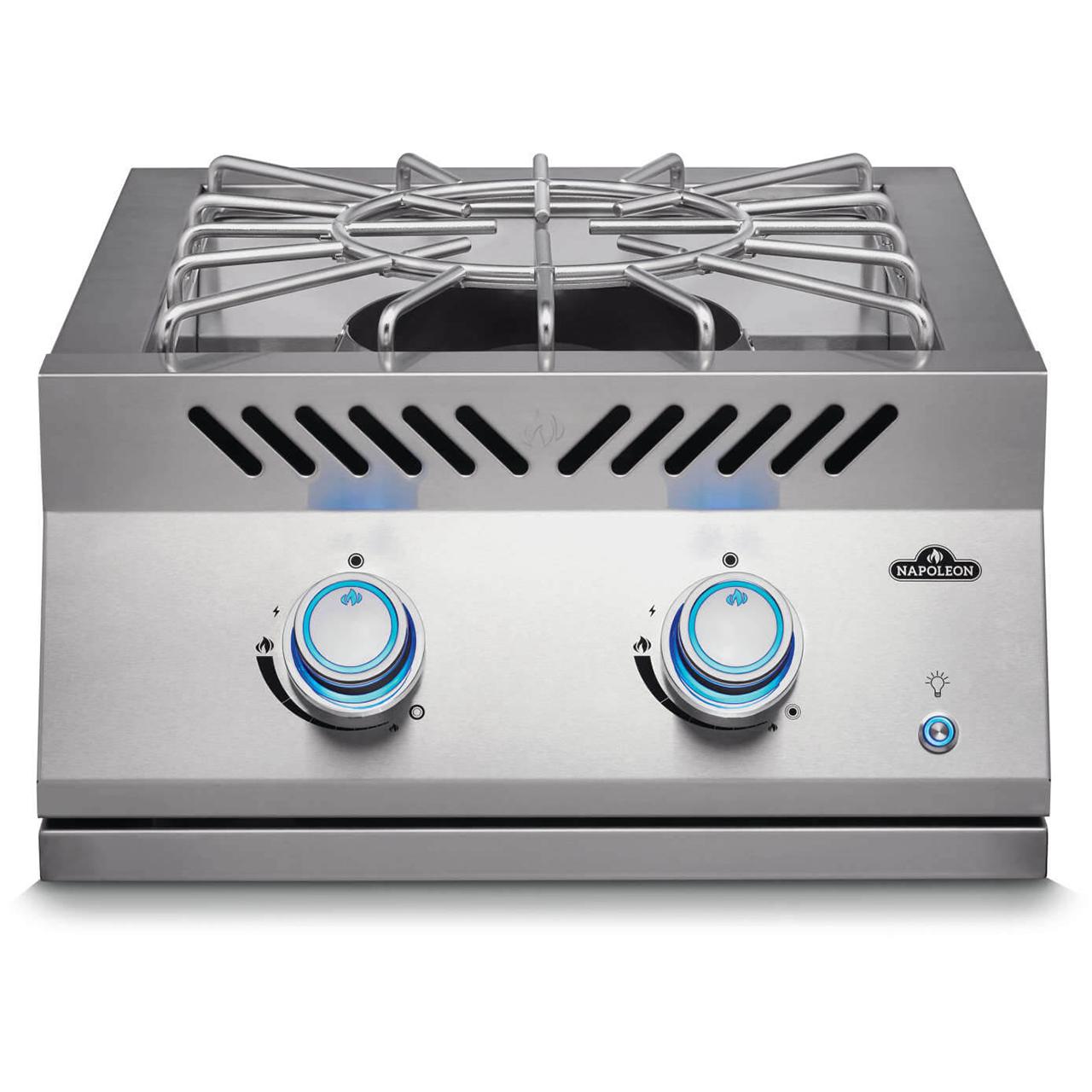 Napoleon 700-Series 18 Zoll, Einbau Power Wokbrenner BIB18PBPSS-CE, Edelstahl