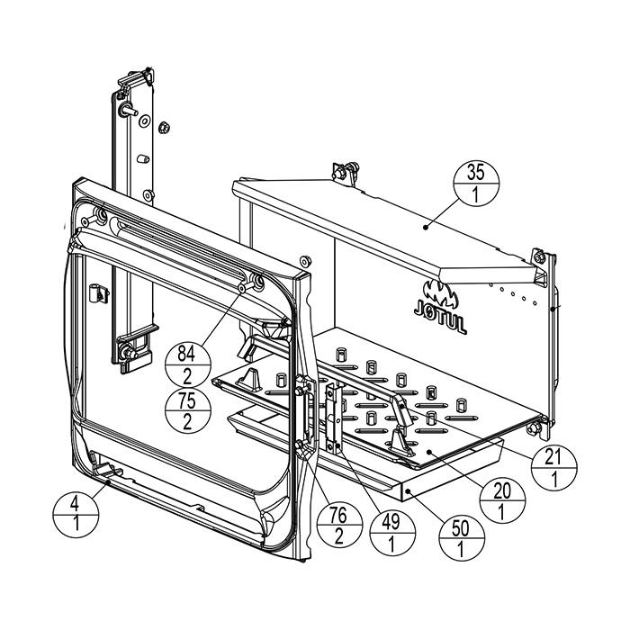 Holzfang Jotul F 305 Kaminofen (12019298)