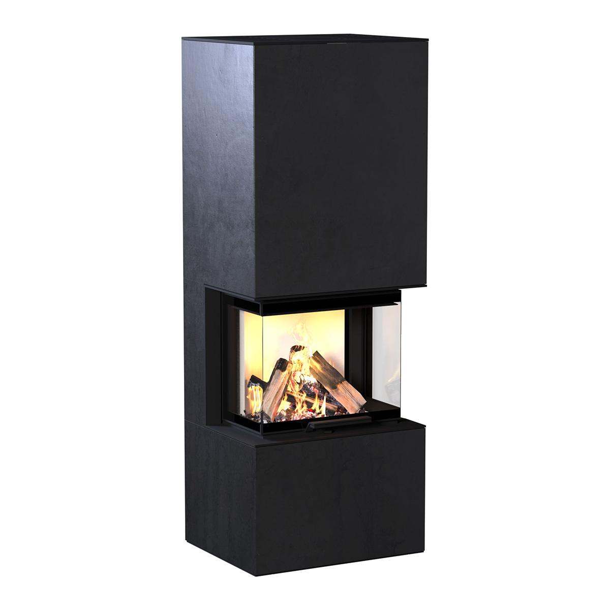 Kaminofen Neocube P10 Steel Edition mit 7,9 kW