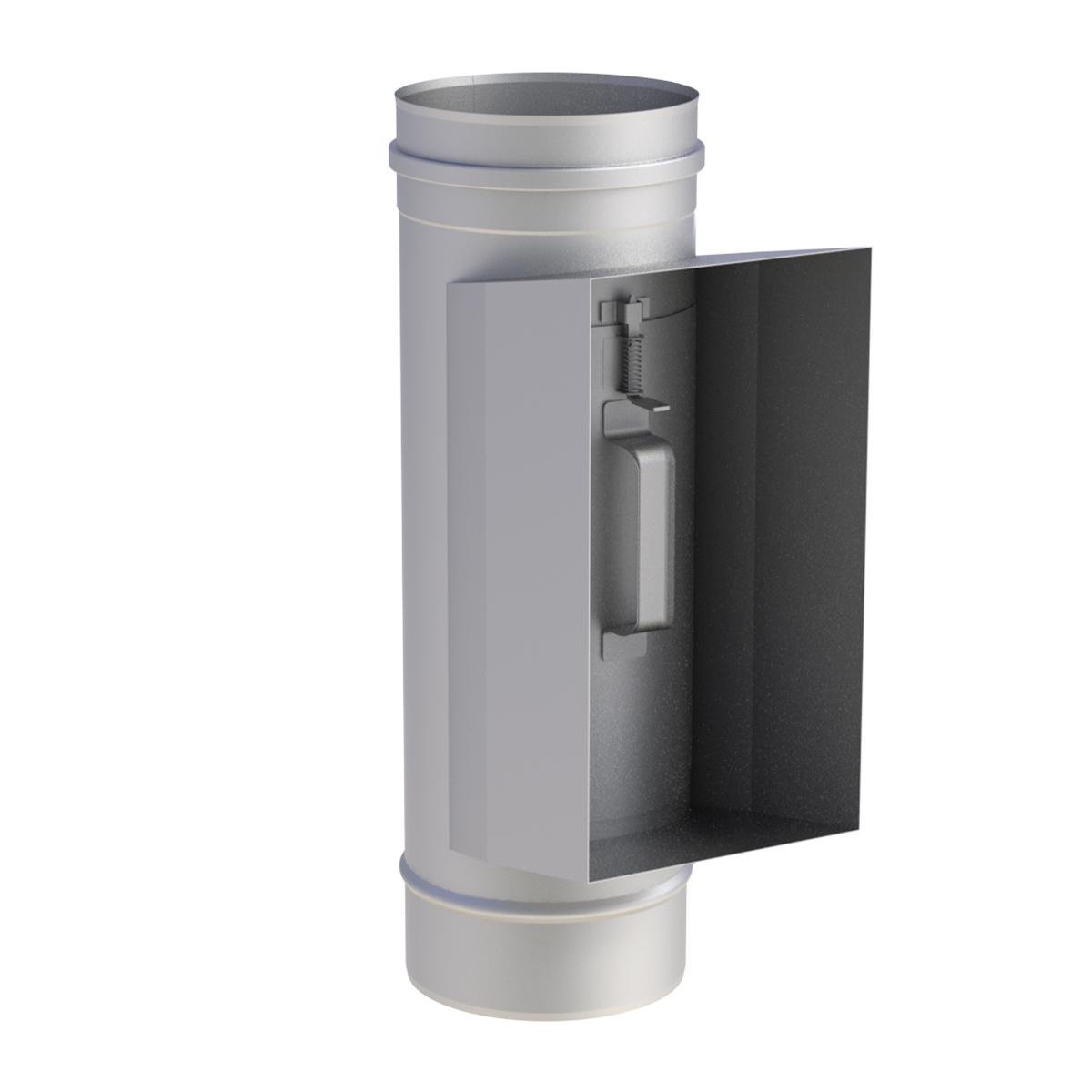 Jeremias EW Revisionselement (bis 600°C/N1) - Ausführung:mit Kasten und Deckel 300x150mm (FU0608K) - Durchmesser: 250mm