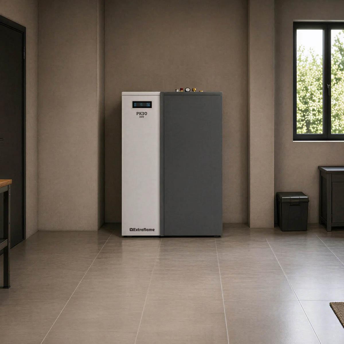 Pelletkessel Extraflame PK30 EVO mit 30 kW