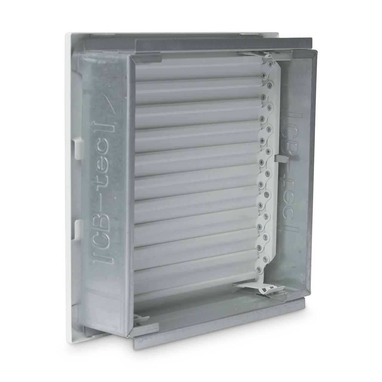 Lüftungsgitter CB-Tec Warmluftgitter Weiß - Ausführung: 20x20 cm