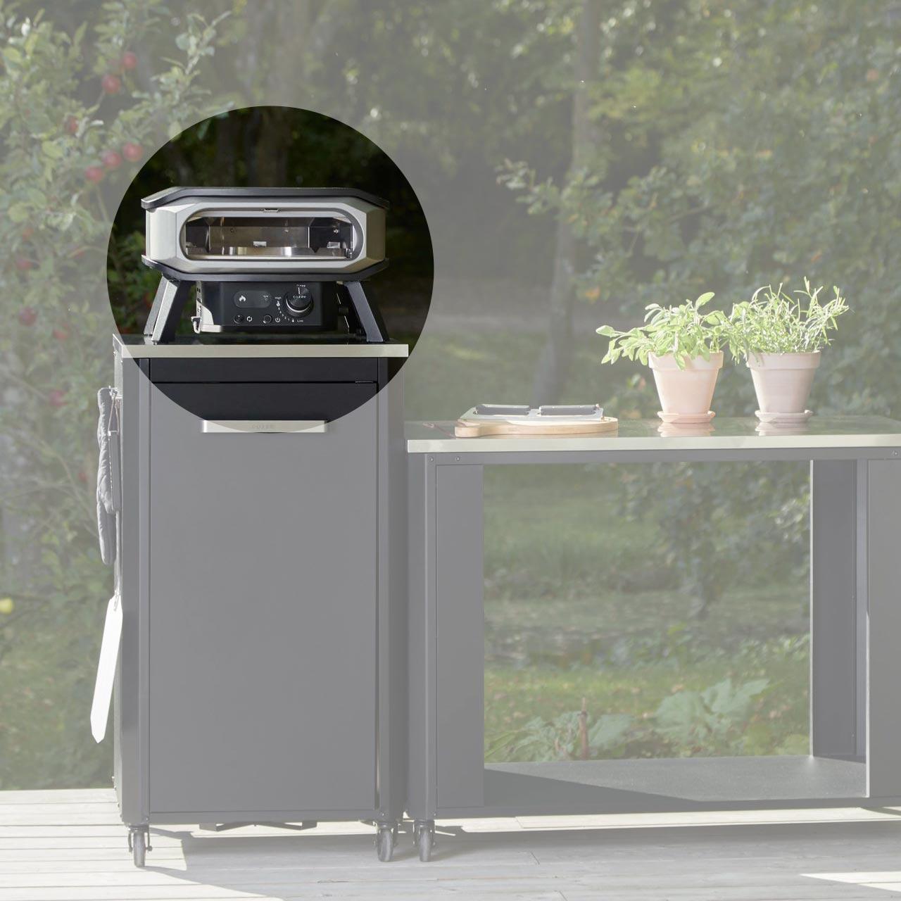 Gas Pizzaofen Cozze 13 Zoll Premium Rotate 50 mBar, inkl. drehbarem Pizzastein & Hitzeschild