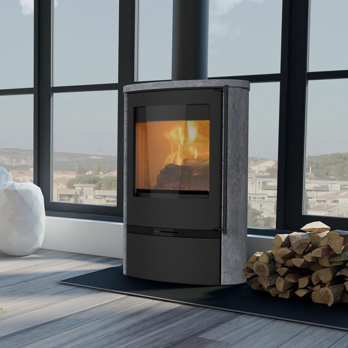 Kaminofen Lotus Jubilee 35 Speckstein ecoLine 7,5 kW