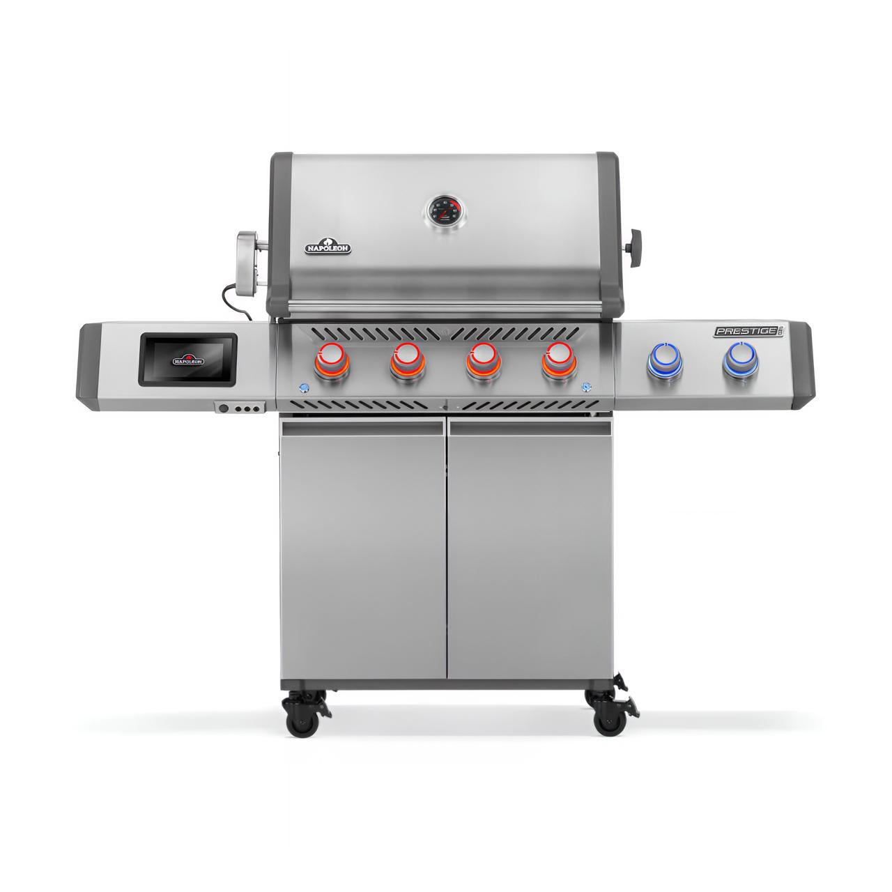 Gasgrill Napoleon Prestige PRO 500 Connected Edelstahl, inkl. Drehspieß (2026)