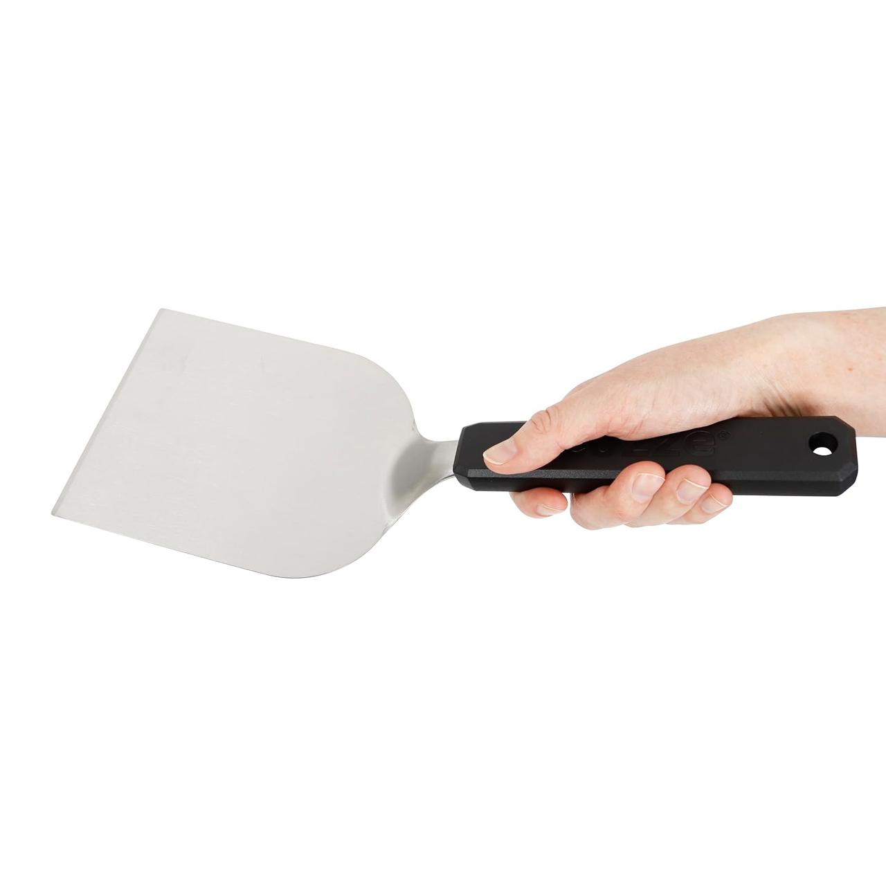 Cozze Plancha Starter-Kit mit Spatel, Bratringe, Grillschrubber & Saucenflaschen
