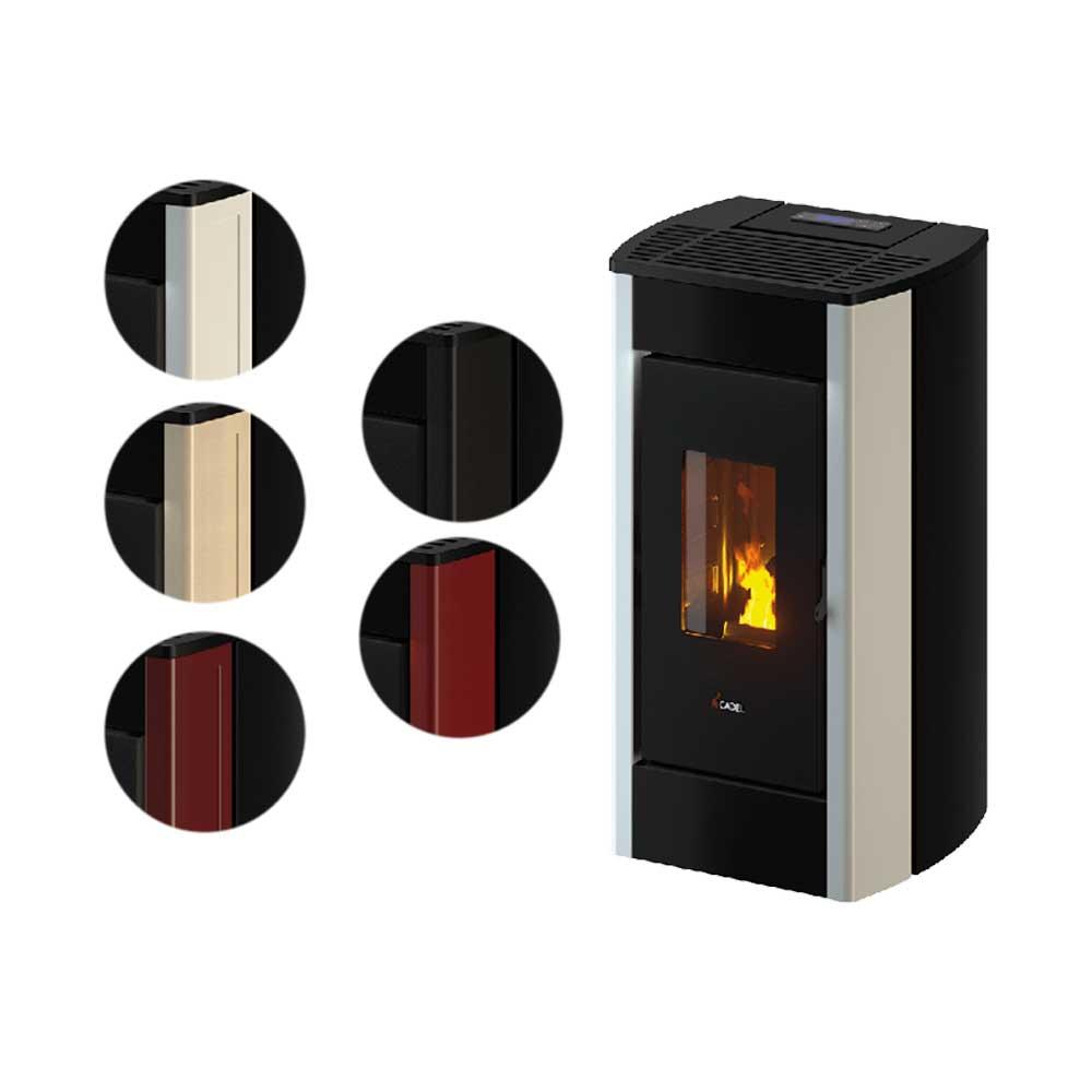 Pelletofen Cadel Icon Plus 9 - Ausführung: Anthrazit