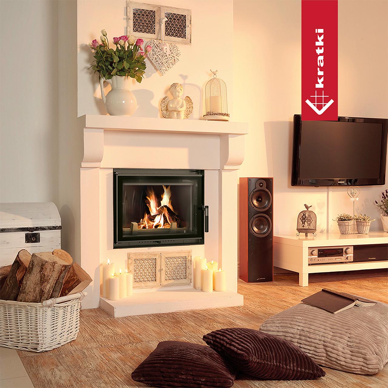 Kamineinsatz Kratki ZUZIA ECO 12 DECO 12 kW