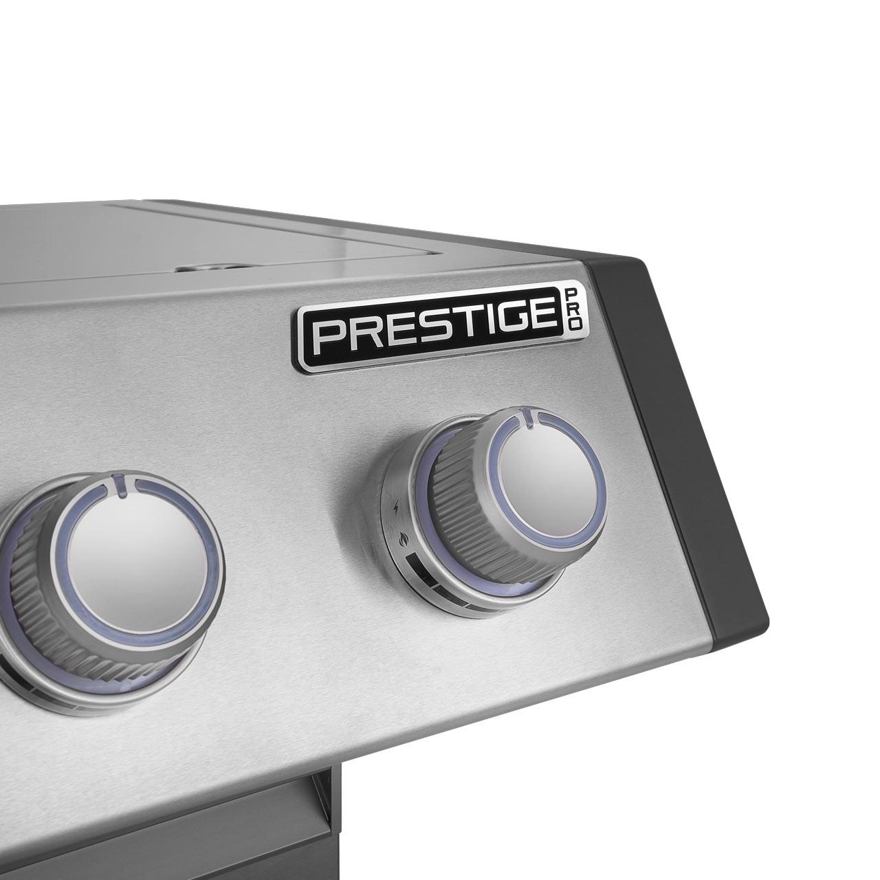 Gasgrill Napoleon Prestige PRO 500 Connected Schwarz, inkl. Drehspieß (2026)