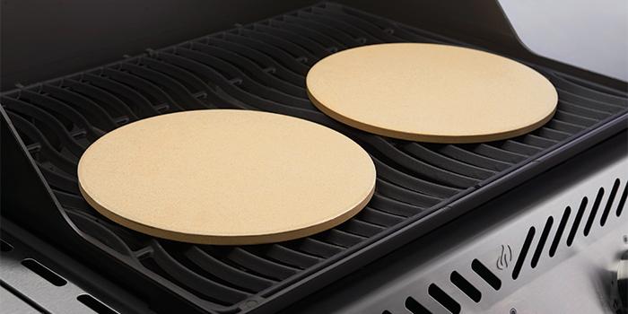 Grillzubehör Pizzastein 2er Set Napoleon für TravelQ Serie